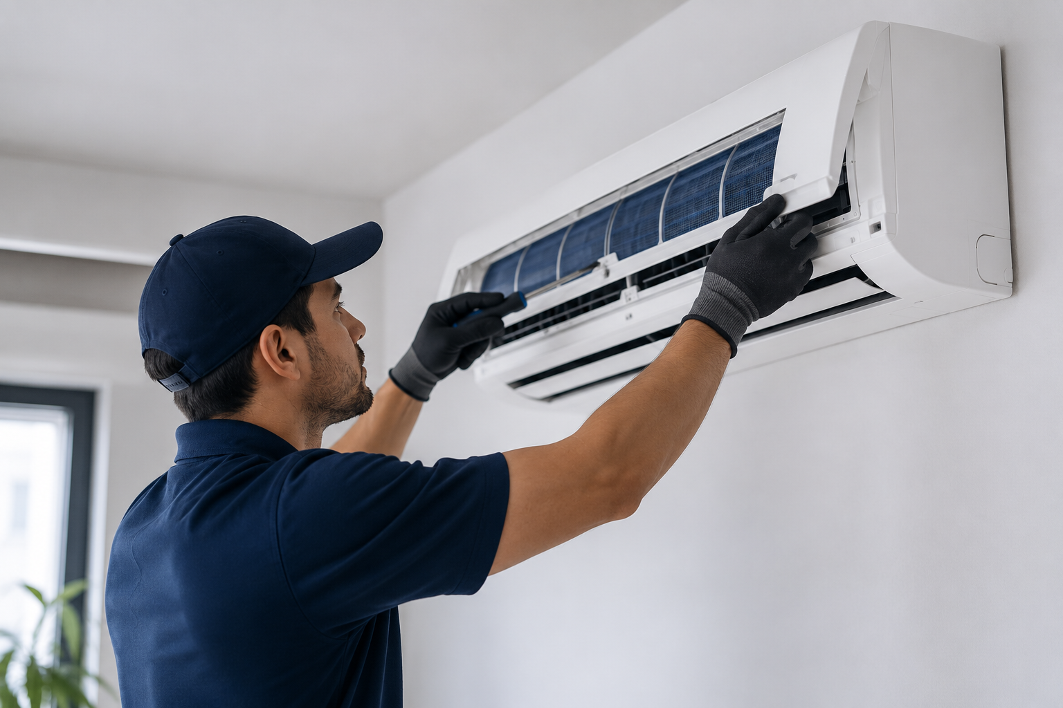 Instalación de aire acondicionado